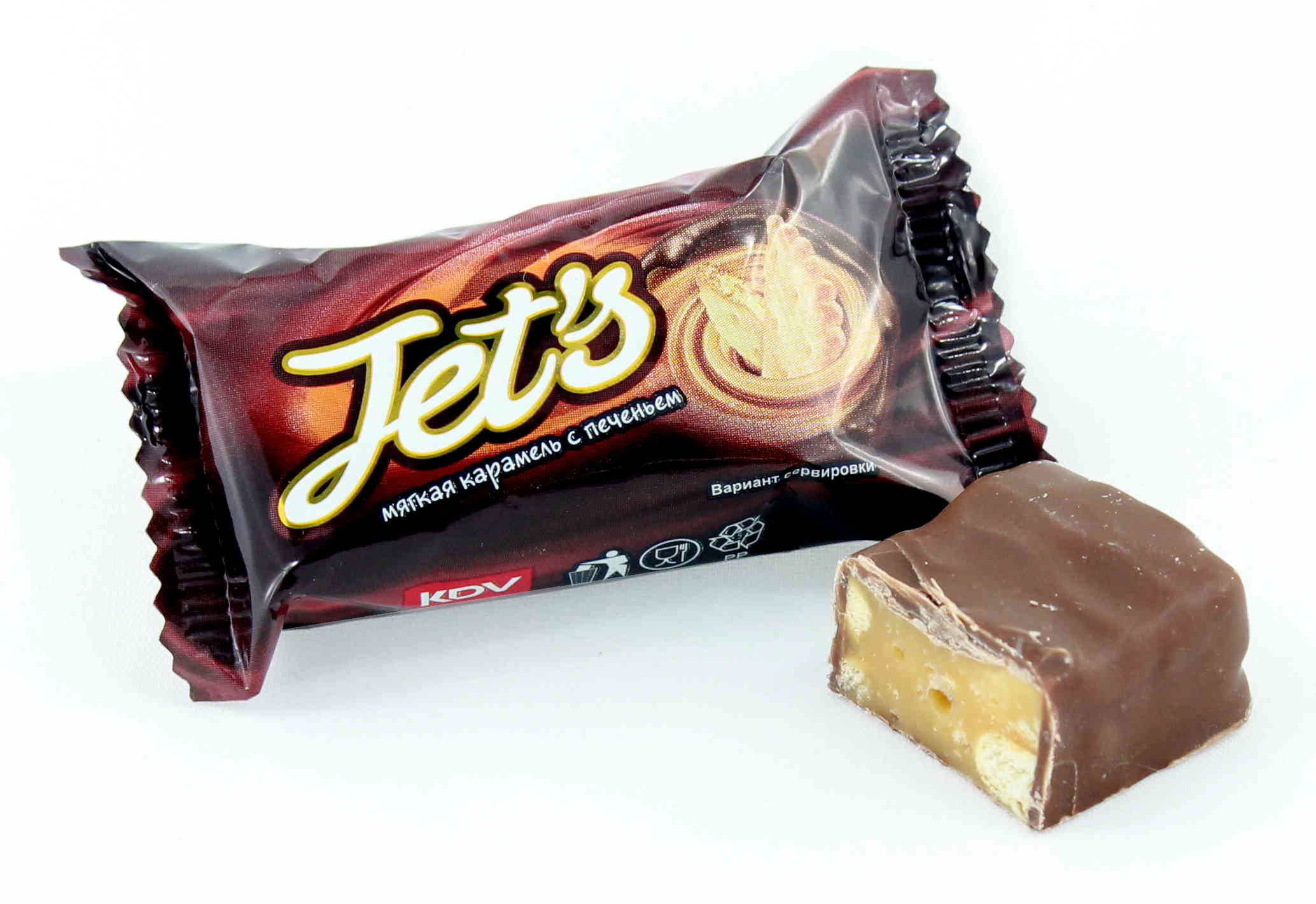 Конфета Jets/Джетс с печеньем